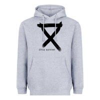 Heather Grey circa survive Heavyweight Hoodie - artisFamous