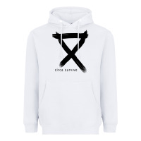 White circa survive Heavyweight Hoodie - artisFamous