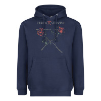 Navy circa survive Heavyweight Hoodie - artisFamous