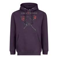 Plum circa survive Heavyweight Hoodie - artisFamous