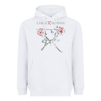 White circa survive Heavyweight Hoodie - artisFamous