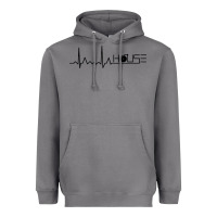 Storm house music heartbeat Heavyweight Hoodie - artisFamous
