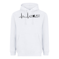 White house music heartbeat Heavyweight Hoodie - artisFamous