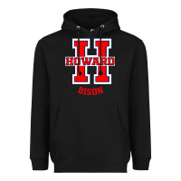 Black howard 1867 university Heavyweight Hoodie - artisFamous