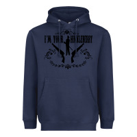 Navy i'm your huckleberry Heavyweight Hoodie - artisFamous