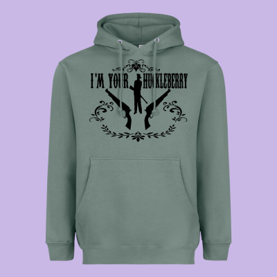 I'm Your Huckleberry Heavyweight Hoodie Designed By Artisfamous