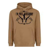 Toasted Coconut i'm your huckleberry Heavyweight Hoodie - artisFamous