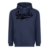 Navy impala Heavyweight Hoodie - artisFamous