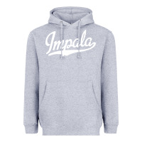 Heather Grey impala Heavyweight Hoodie - artisFamous