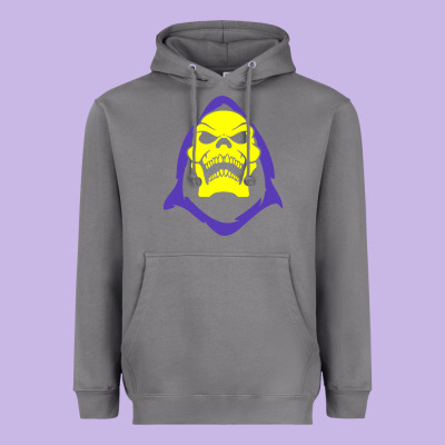 Skeletor Retro Heavyweight Hoodie Designed By Artisfamous