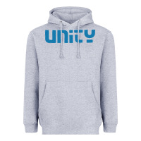 Heather Grey unity Heavyweight Hoodie - artisFamous