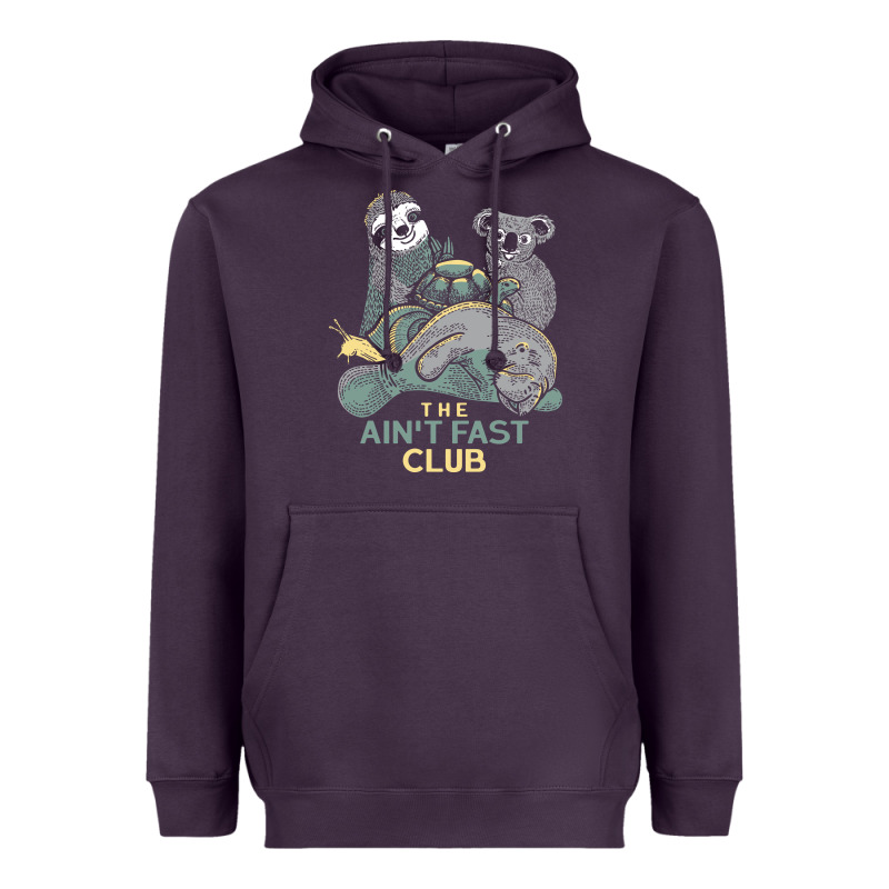 The Ain't Fast Club Heavyweight Hoodie by artisFamous | Teevron