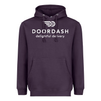 Plum doordash Heavyweight Hoodie - artisFamous