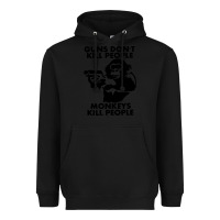 Black guns dont kill people Heavyweight Hoodie - artisFamous