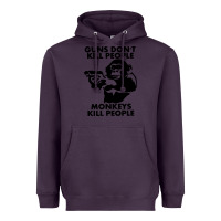 Plum guns dont kill people Heavyweight Hoodie - artisFamous