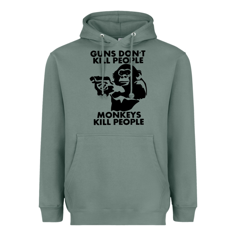 Guns Dont Kill People Heavyweight Hoodie by artisFamous | Teevron