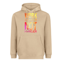 Mushroom work smarter not harder Heavyweight Hoodie - artisFamous