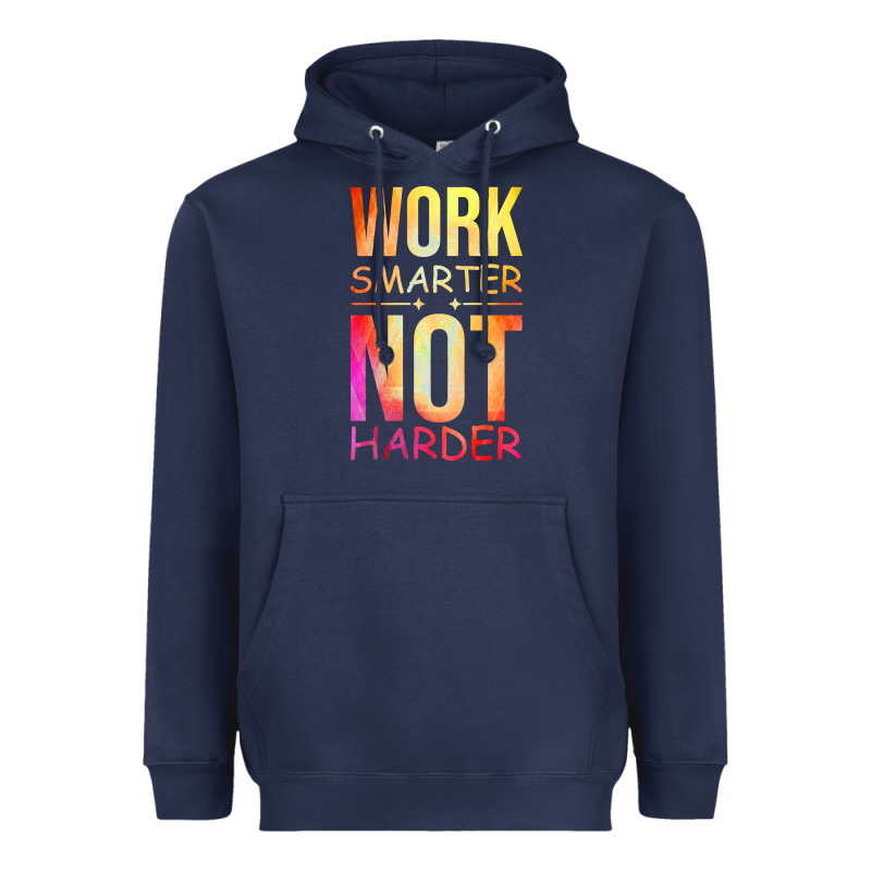 Work Smarter Not Harder Heavyweight Hoodie by artisFamous | Teevron