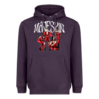 Plum maneskin rock Heavyweight Hoodie - artisFamous