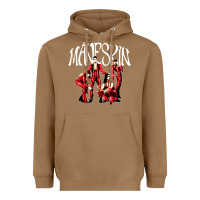 Toasted Coconut maneskin rock Heavyweight Hoodie - artisFamous
