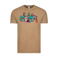 Vintage Coffee Mexican mama Mother's Day Vintage Tee - FaDigitalArtStudio