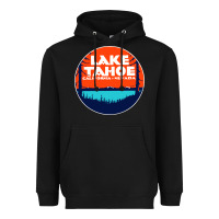 Black lake tahoe california Heavyweight Hoodie - artisFamous