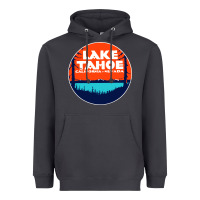 Lake Tahoe California Heavyweight Hoodie | Teevron