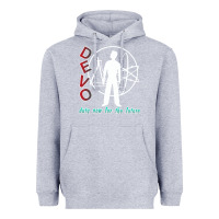 Heather Grey devo duty now for the future Heavyweight Hoodie - artisFamous