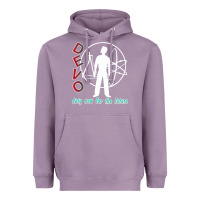 Lavender devo duty now for the future Heavyweight Hoodie - artisFamous
