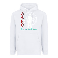 White devo duty now for the future Heavyweight Hoodie - artisFamous