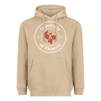 Mushroom university of phoenix white red Heavyweight Hoodie - artisFamous