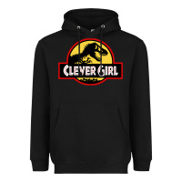 Black clever girl Heavyweight Hoodie - artisFamous