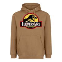 Toasted Coconut clever girl Heavyweight Hoodie - artisFamous