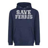 Navy save ferris Heavyweight Hoodie - artisFamous