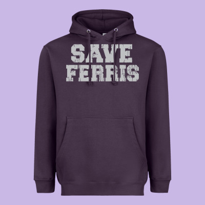 Save Ferris Heavyweight Hoodie Designed By Artisfamous
