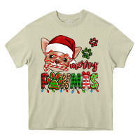 Mossy merry pawmas christmas chihuahua Heavy Core Tee - Jasminsmagicworld