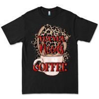 Black Mama needs coffee Mother's Day Premium Tee - CowGirlArtShop