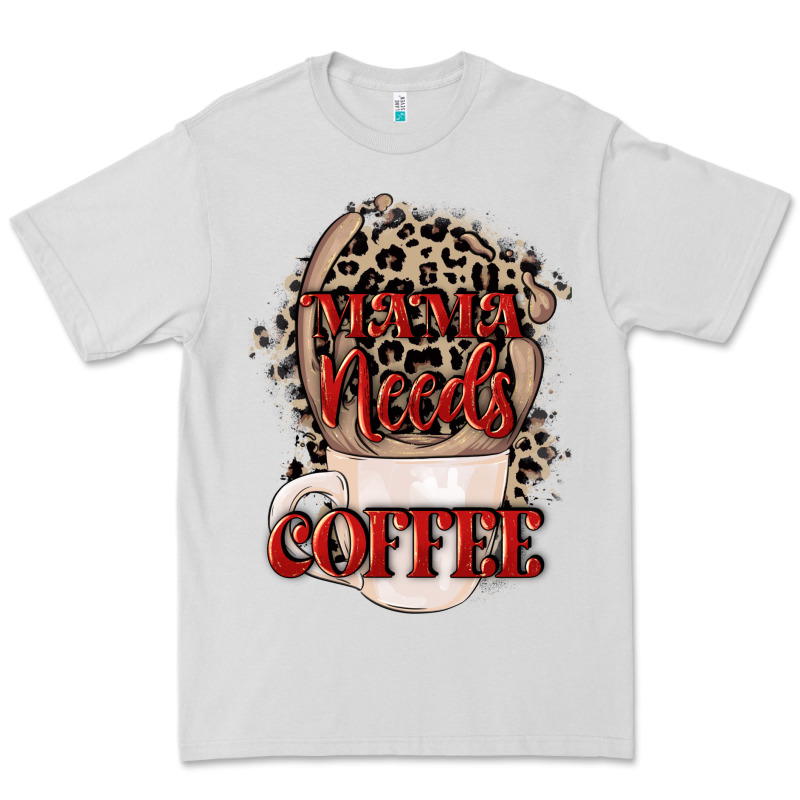 Mama Needs Coffee Mother's Day Premium Tee by CowGirlArtShop | Teevron