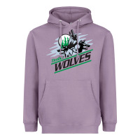 Lavender timber wolves Heavyweight Hoodie - artisFamous