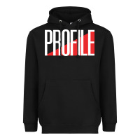 Black profile records Heavyweight Hoodie - artisFamous