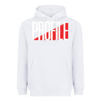 White profile records Heavyweight Hoodie - artisFamous