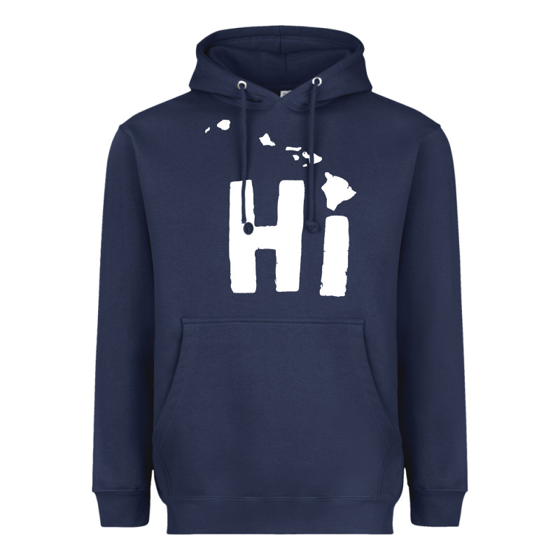 Hi Hawaii Heavyweight Hoodie by artisFamous | Teevron