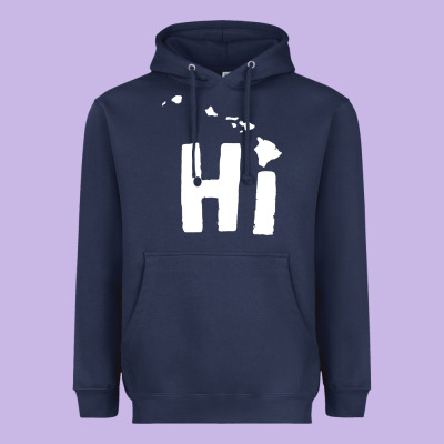 Hi Hawaii Heavyweight Hoodie Designed By Artisfamous