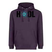 Plum hodl cardano Heavyweight Hoodie - artisFamous