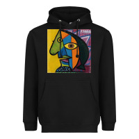 Black picasso original Heavyweight Hoodie - artisFamous