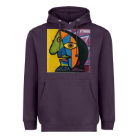 Plum picasso original Heavyweight Hoodie - artisFamous