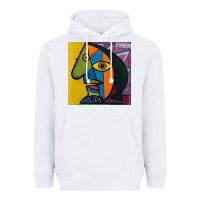 White picasso original Heavyweight Hoodie - artisFamous