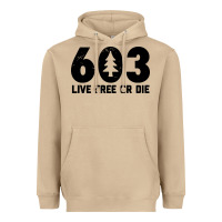 Mushroom live free or die 603 tree Heavyweight Hoodie - artisFamous