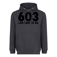 Smoke live free or die 603 tree Heavyweight Hoodie - artisFamous