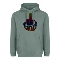 Sage fuck you middle finger Heavyweight Hoodie - artisFamous